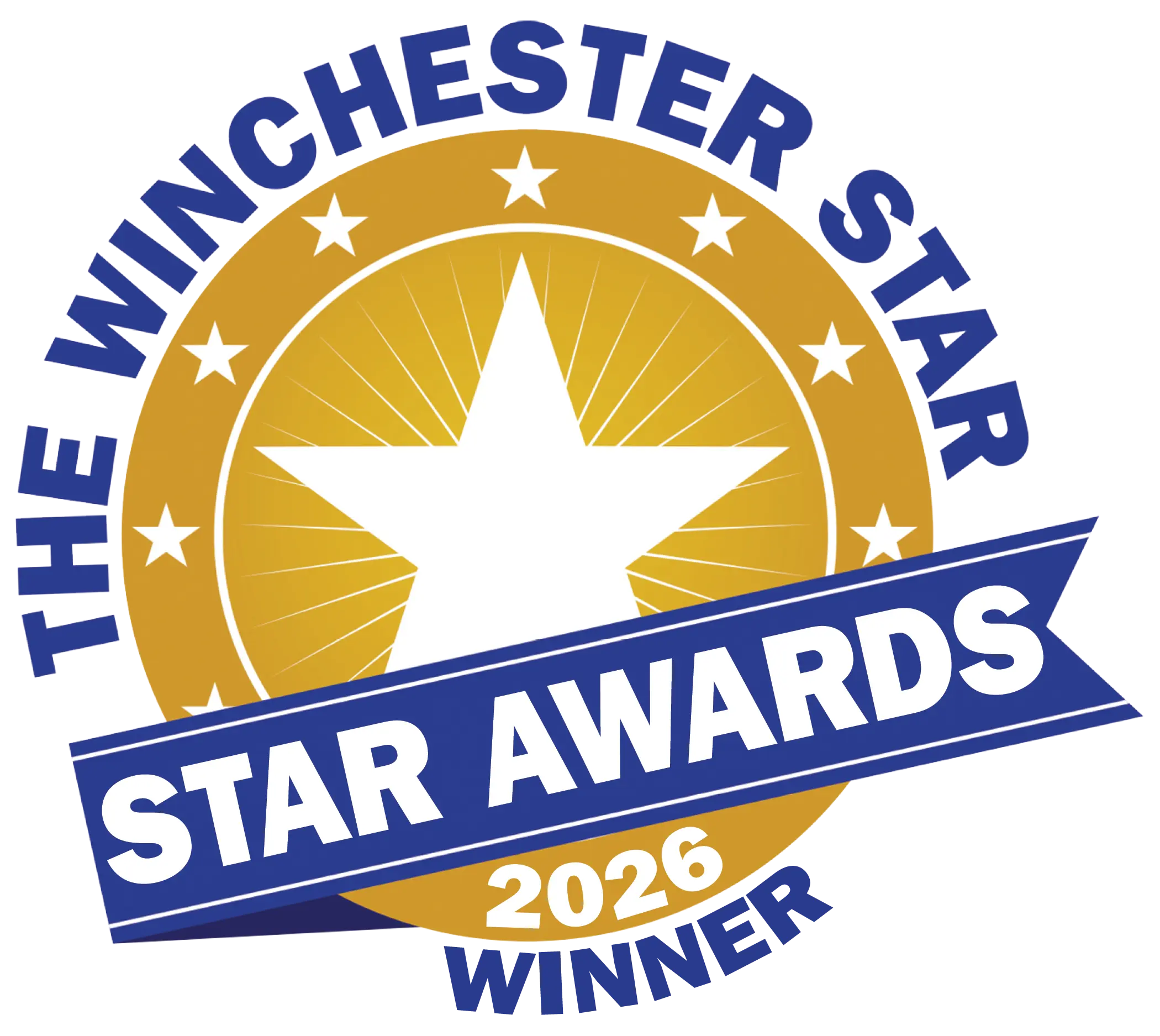 Graphic that says "The Winchester Star" "Star Awards 2026 Winner"